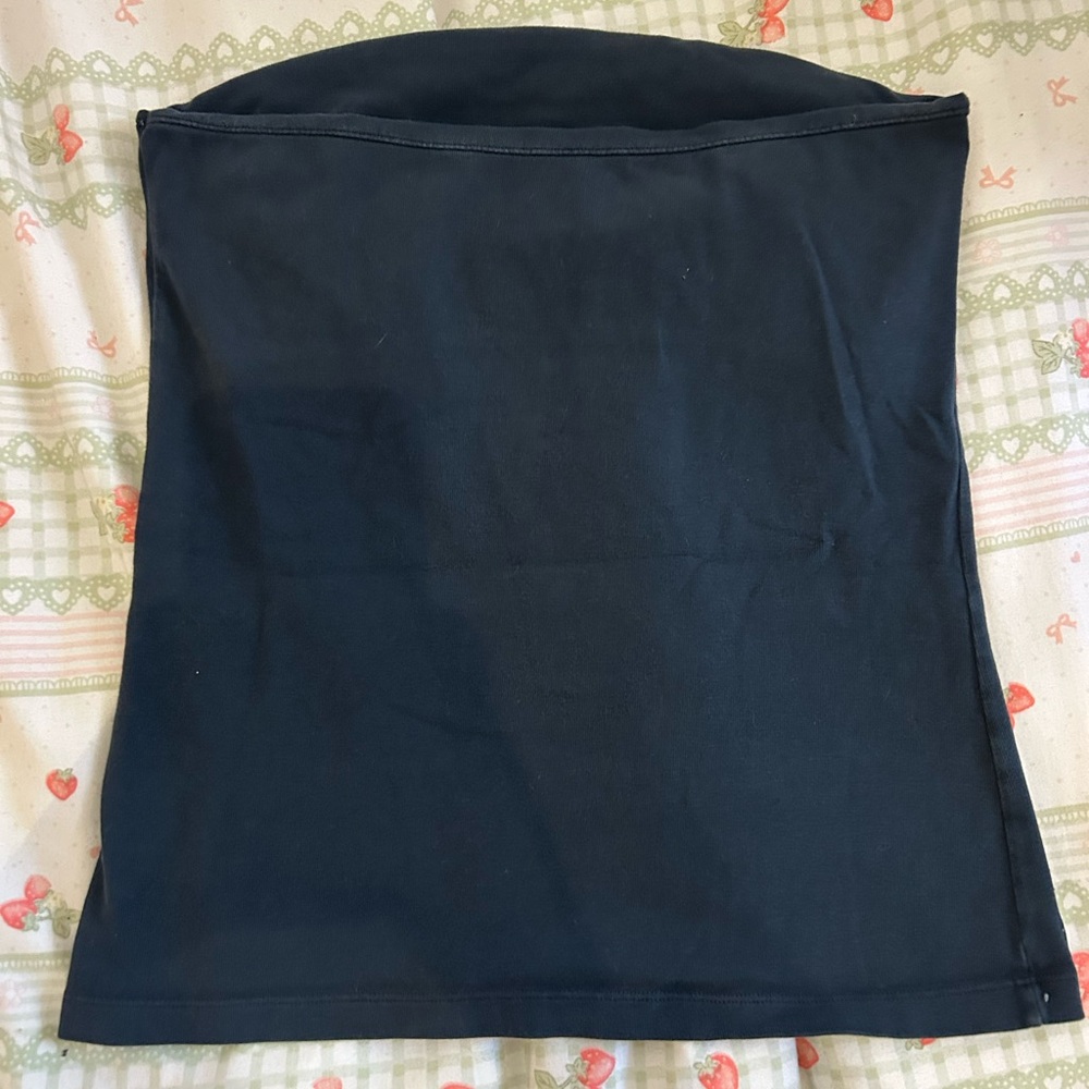 Brandy Melville Cotton Blue Tube Top